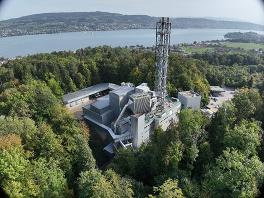CO2 capture KVA Horgen